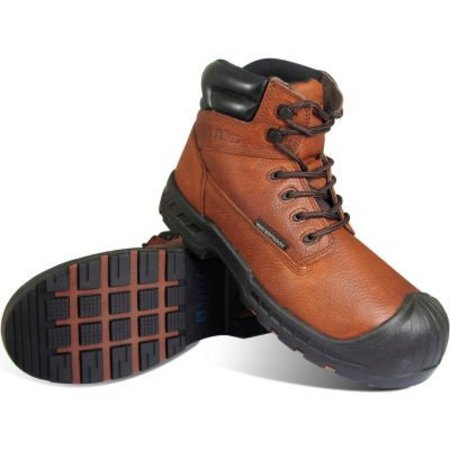 LFC, LLC Genuine Grip® S Fellas® Men's Vulcan Composite Toe Puncture Resistant Boots Sz 11M Brn 6100-11M